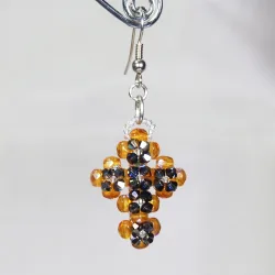 Hook pierces - Silver brass - Earrings Ululani - Hook pierces - Silver brass - Laiton argenté